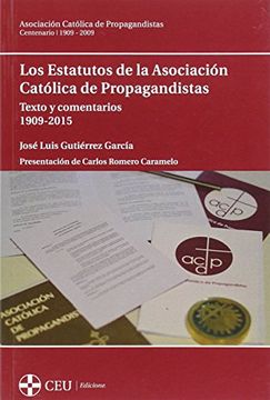 portada Los Estatutos de la Asociación Católica de Propagandistas