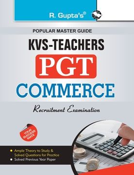 portada Kvs: Commerce (PGT) Teachers Exam Guide (en Inglés)