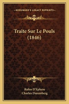 portada Traite Sur Le Pouls (1846) (in French)