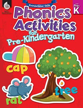 portada Foundational Skills: Phonics for Pre-Kindergarten: Phonics for Pre-Kindergarten (en Inglés)