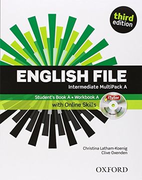 portada English File Third Edition. Intermediate. Multipack a With Itutor and Online Skills 