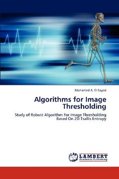 portada algorithms for image thresholding (en Inglés)