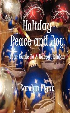 portada holiday peace and joy (en Inglés)