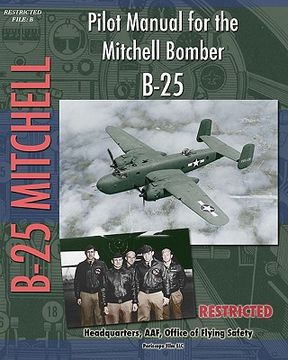 portada pilot manual for the mitchell bomber b-25
