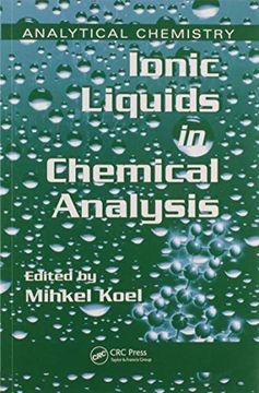 portada Ionic Liquids in Chemical Analysis (Analytical Chemistry) (en Inglés)