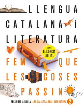 portada Llengua Catalana i Literatura 2n D'eso la Fqlcp (Edició 2022) (en Catalán)