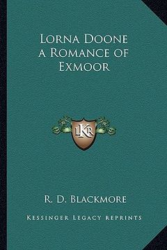 portada lorna doone a romance of exmoor (en Inglés)