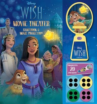 portada Disney Wish: Movie Theater Storybook & Movie Projector (en Inglés)