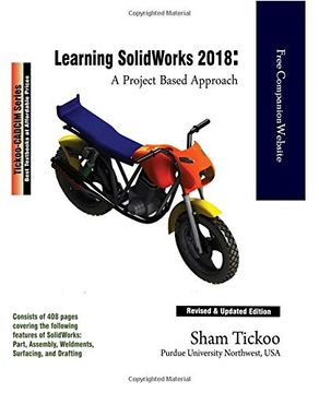 portada Learning Solidworks 2018: A Project Based Approach (en Inglés)