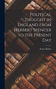 portada Political Thought in England From Herbert Spencer to the Present day