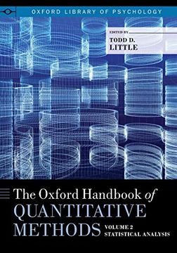 portada Oxford Handbook of Quantitative Methods, Volume 2: Statistical Analysis (Oxford Library of Psychology) (en Inglés)