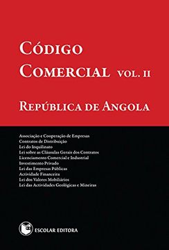portada Código Comercial República de Angola Vol. II
