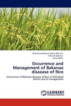 portada occurrence and management of bakanae disaease of rice (in English)