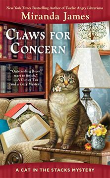 portada Claws for Concern: Cat in the Stacks Mystery #9 (Cats in the Stacks Mysteries) 