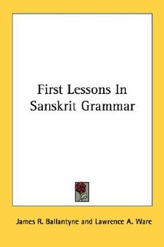 portada first lessons in sanskrit grammar