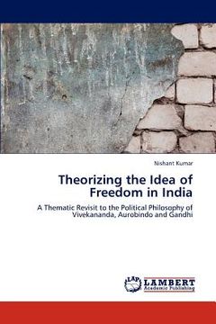 portada theorizing the idea of freedom in india (en Inglés)