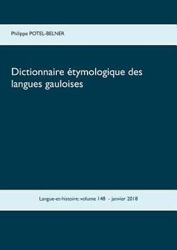 portada Dictionnaire étymologique des langues gauloises (en Francés)