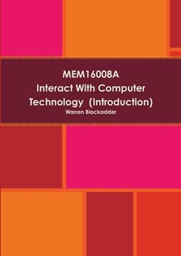 portada MEM16008A Interact With Computer Technology (Introduction) (en Inglés)