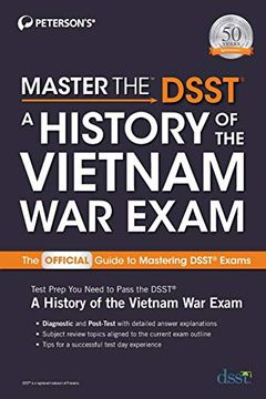 portada Master the Dsst a History of the Vietnam war Exam (Master the Dsst History of the Vietnam war Exam) (en Inglés)