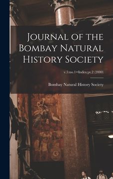 portada Journal of the Bombay Natural History Society; v.5: no.1=Index: pt.2 (2000)