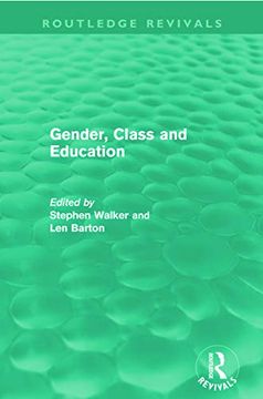 portada Gender, Class and Education (Routledge Revivals) (en Inglés)