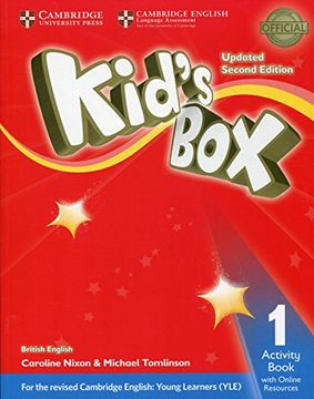 portada Kid's Box Level 1 Activity Book with Online Resources British English (in English)