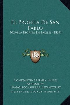 portada El Profeta de san Pablo: Novela Escrita en Ingles (1837)