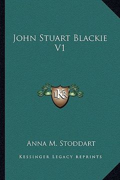 portada john stuart blackie v1 (en Inglés)