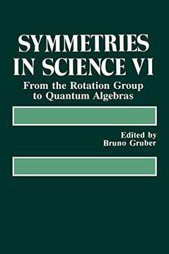 portada Symmetries in Science vi: From the Rotation Group to Quantum Algebras (in English)