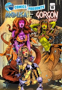 portada TidalWave Comics Presents #15: Medusa and the Gorgon Sisters (en Inglés)