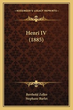 portada Henri IV (1885) (en Francés)