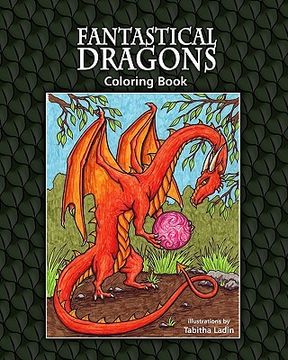 portada fantastical dragons (en Inglés)