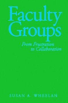 portada faculty groups: from frustration to collaboration