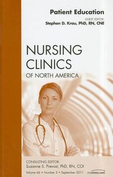 portada Patient Education, an Issue of Nursing Clinics: Volume 46-3