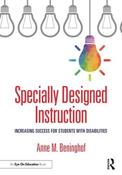 portada Specially Designed Instruction: Increasing Success for Students With Disabilities (en Inglés)