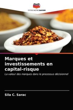 portada Marques et investissements en capital-risque (en Francés)
