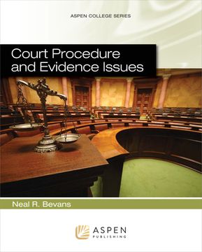 portada court procedure and evidence issues (en Inglés)