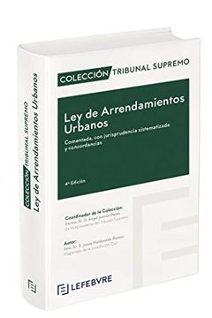 portada Ley de Arrendamientos Urbanos Comentada 4ª Edc.  Colección Tribunal Supremo