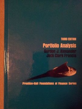 portada Portfolio Analysis (Prentice-Hall Foundations of Finance Series)
