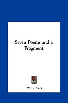 portada seven poems and a fragment (in English)