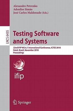 portada testing software and systems (en Inglés)