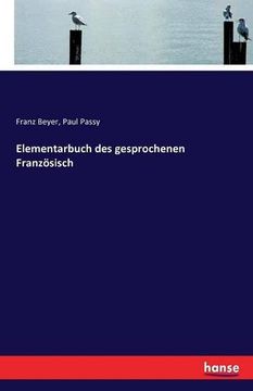 portada Elementarbuch des gesprochenen Französisch (German Edition)