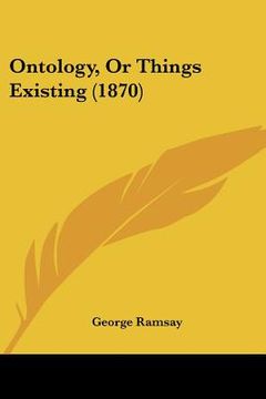 portada ontology, or things existing (1870) (en Inglés)