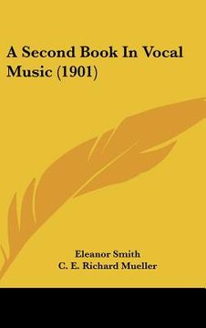 portada a second book in vocal music (1901) (en Inglés)