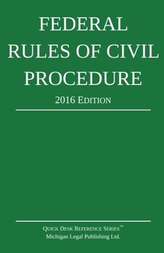 portada Federal Rules of Civil Procedure; 2016 Edition