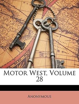 portada motor west, volume 28 (en Inglés)