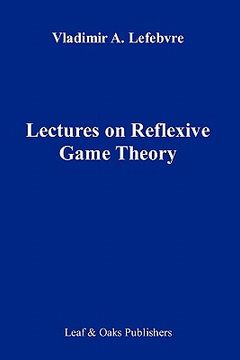 portada lectures on the reflexive games theory (en Inglés)