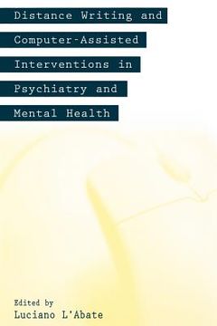 portada distance writing and computer-assisted interventions in psychiatry and mental health