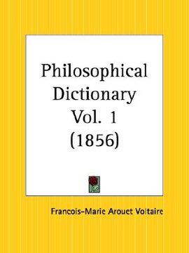portada philosophical dictionary part 1 (en Inglés)