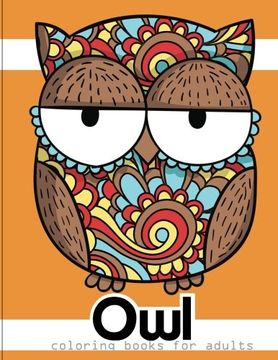 portada Owl coloring books for adults: An Owl Coloring Book for Adults and Kids vol.5